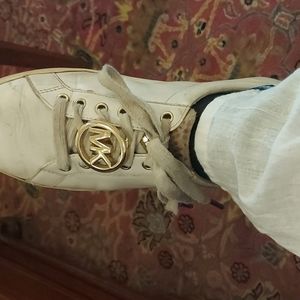 shoes white michael kors 8.5